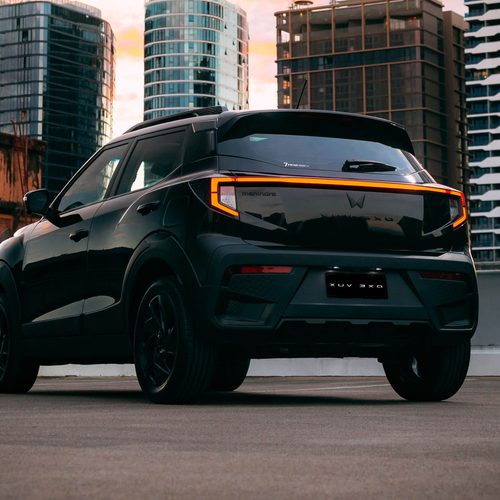2026 Mahindra Motors XUV 3XO Black Anniversary Edition Rear View